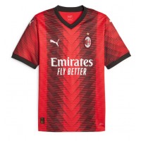 Camisa de time de futebol AC Milan Fikayo Tomori #23 Replicas 1º Equipamento 2023-24 Manga Curta
